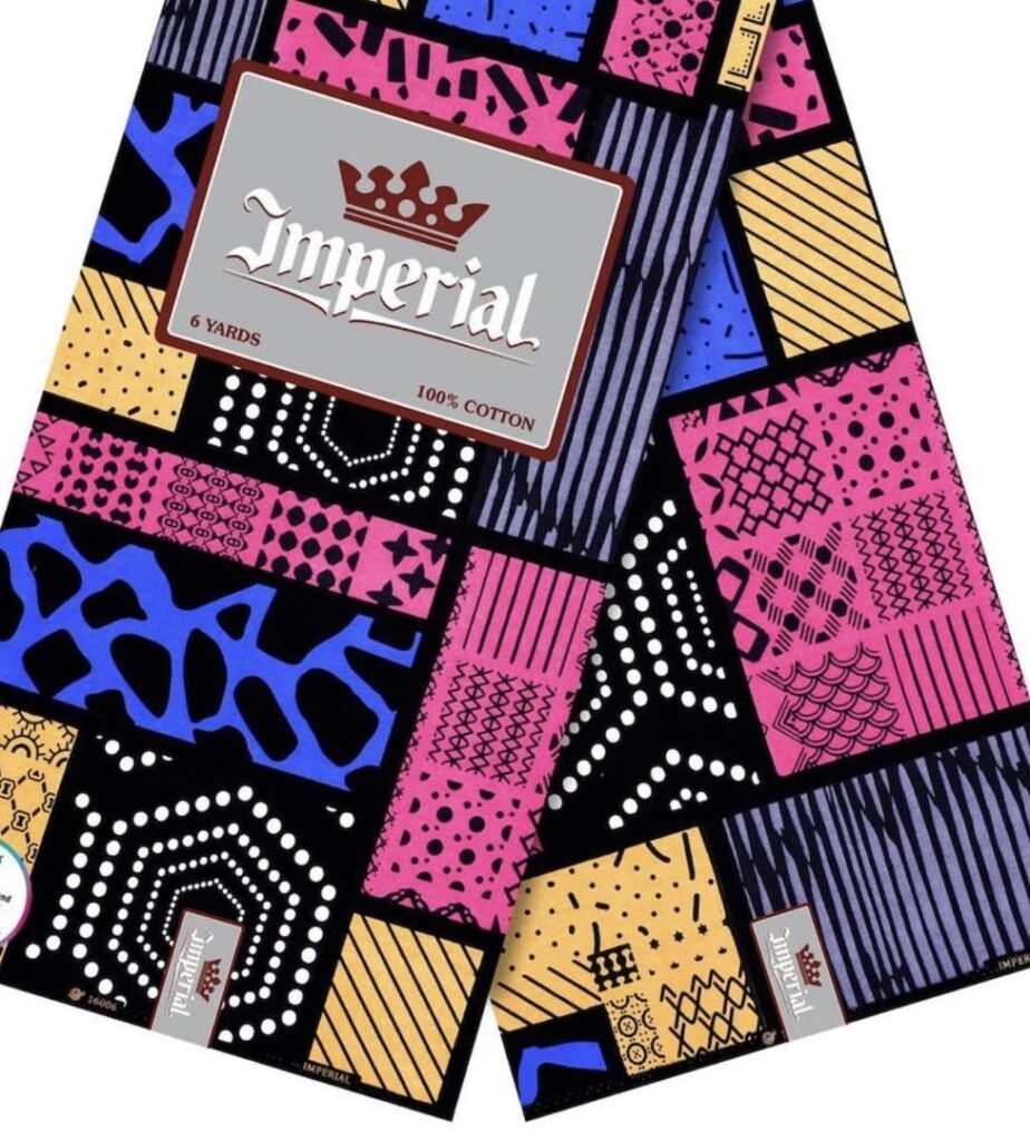 Afro tyg 6yard 700 kr eller 140kr/m