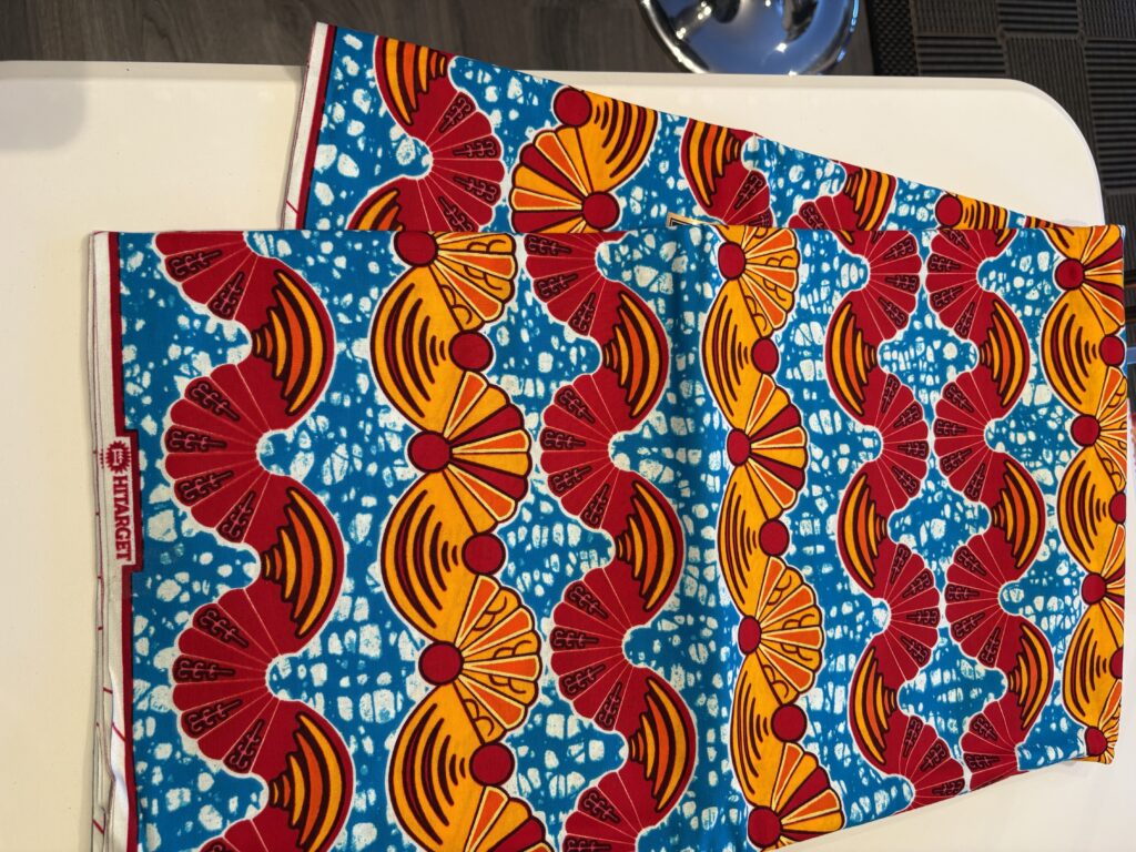 Afro tyg 6yard 700 kr eller 140kr/m